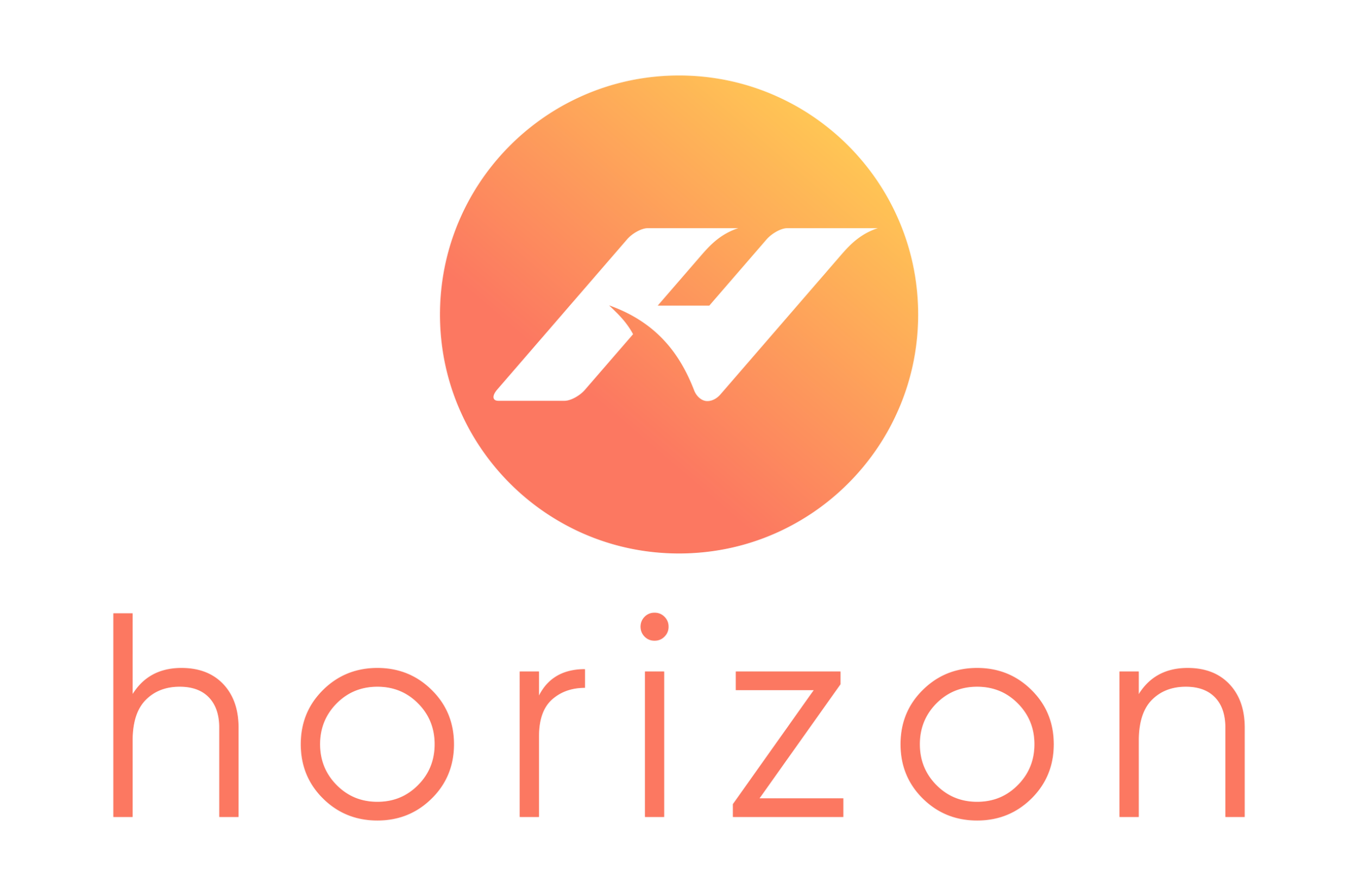 Horizon Vertical on White Negative Space - Edited